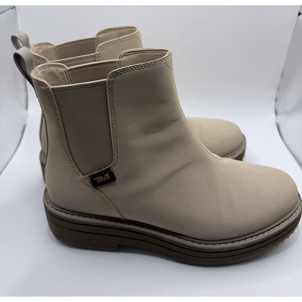 TEVA Women's Midform Chelsea Sesame Boot 1123094 Size 7 - Picture 2 of 9